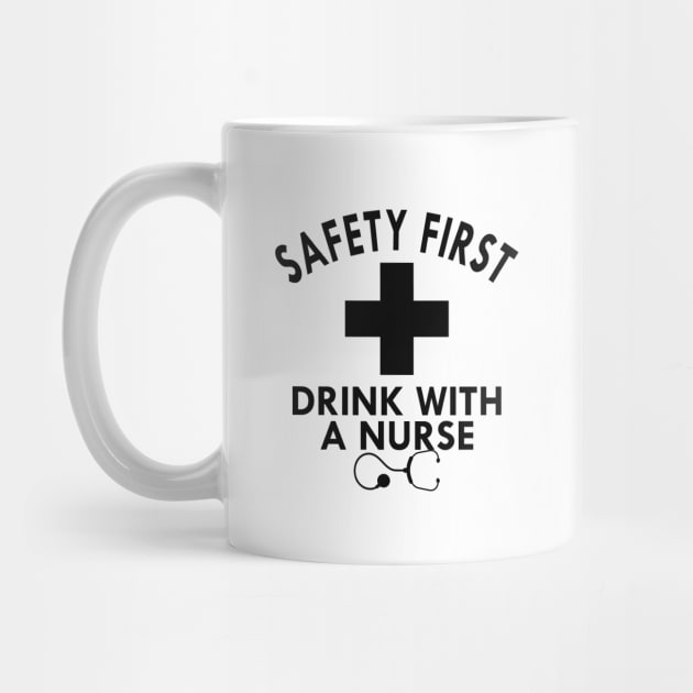 Nurse - Safety first drink with a nurse by KC Happy Shop